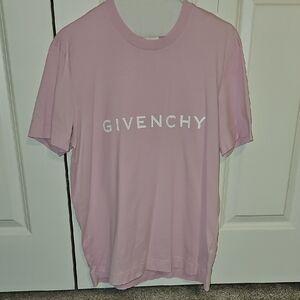 Givenchy Light Pink Short Sleeve Tee